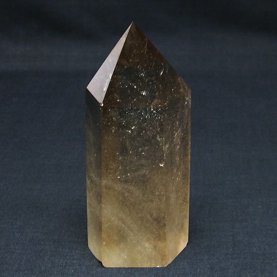 ライトニング水晶 六角柱 [t705-6631]