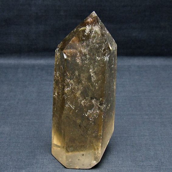 ライトニング水晶 六角柱 [t705-7594]