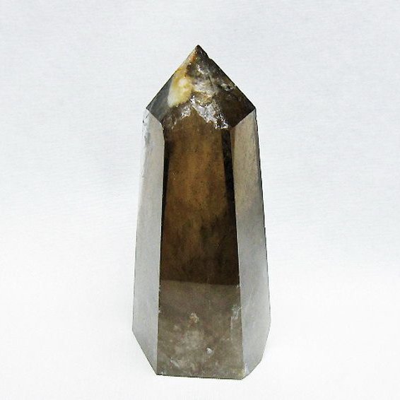 ライトニング水晶ガーデン水晶 六角柱[t705-7646]