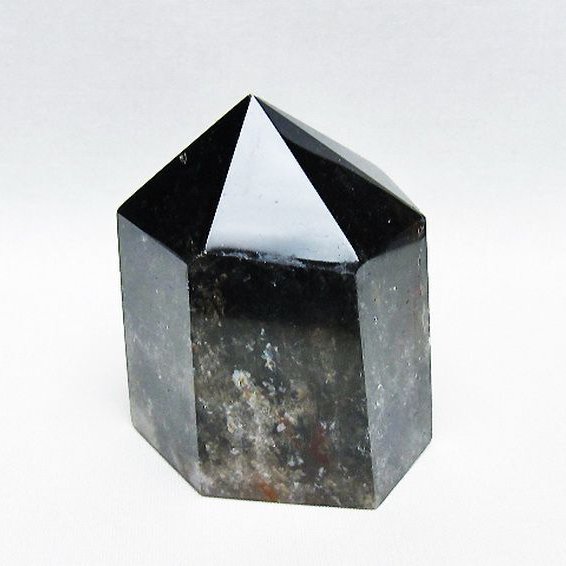 ライトニング水晶 六角柱[T705-7724]