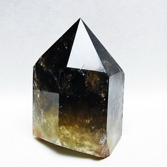 ライトニング水晶 六角柱[t705-7762]