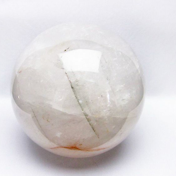 9Kg グリーンファントム水晶 丸玉 185mm [T718-2600]