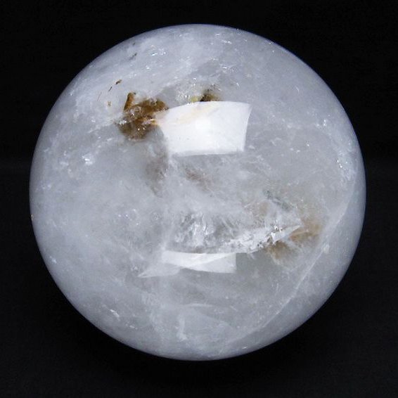 2.6Kg ヒマラヤ水晶 丸玉 124mm [T718-2881]