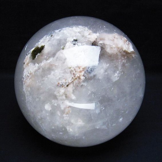 2.8Kg ヒマラヤガーデン水晶 丸玉 126mm [T718-2885]