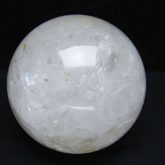 2.3Kg ヒマラヤ水晶 丸玉 118mm [T718-3073]