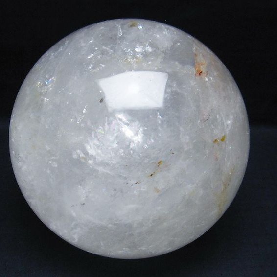 2.9Kg ヒマラヤ水晶 丸玉 128mm [T718-3079]