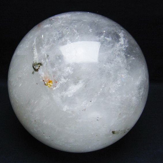 3.4Kg ヒマラヤ水晶 丸玉 135mm [T718-3082]