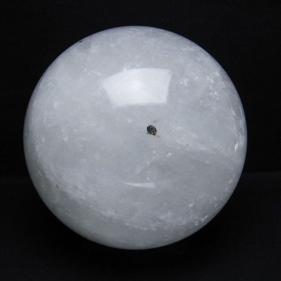 15.4Kg ヒマラヤ水晶 丸玉 227mm 同梱不可[T718-3137]