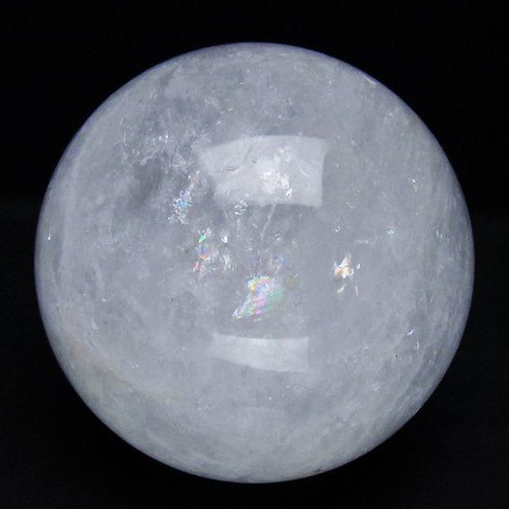 大玉 虹入り   ヒマラヤ水晶 クリスタル 大丸玉 １１.２cm  １.７５kg ☆ヒマラヤ産 極上!☆虹の水晶玉46mm/140g+台座付☆レインボー