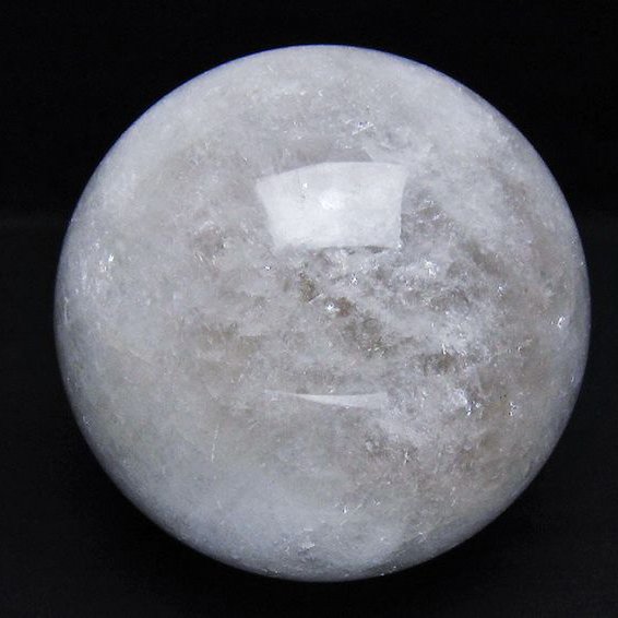 2.1Kg ヒマラヤ水晶 丸玉 120mm [T718-3394]