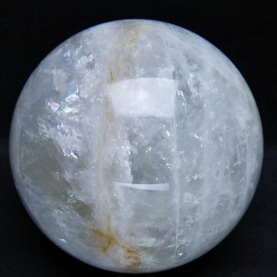 2.2Kg ヒマラヤ水晶 丸玉 120mm [t718-3489]