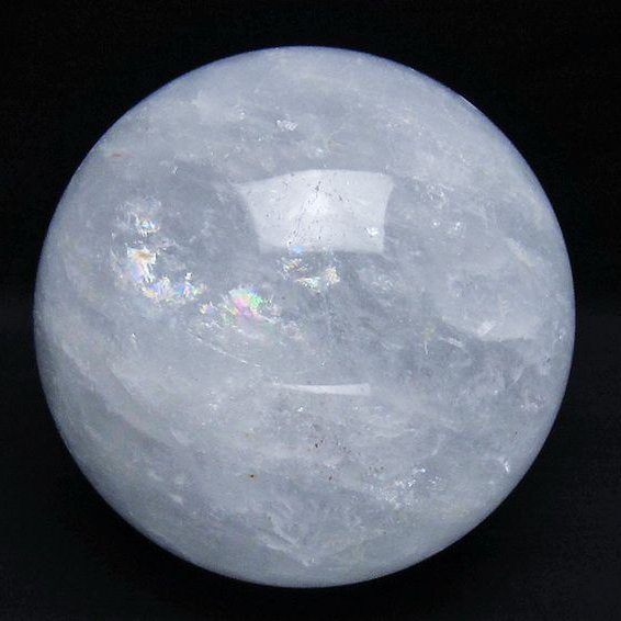 1.7Kg ヒマラヤ水晶 丸玉 110mm [t718-3529]