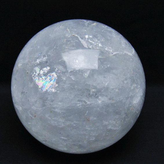 1.8Kg ヒマラヤ水晶 丸玉 110mm [t718-3534]