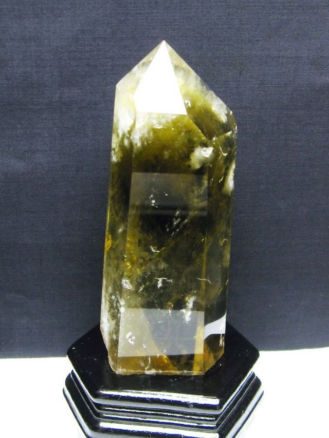 シトリン水晶 六角柱【約1kg】 シトリン水晶 六角柱【約1kg】 【公式通販】