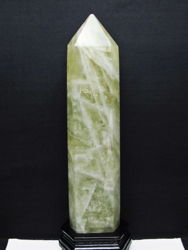 3Kg シトリン水晶 六角柱[T719-4452]