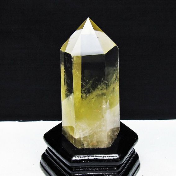 シトリン水晶 六角柱[T719-5000]