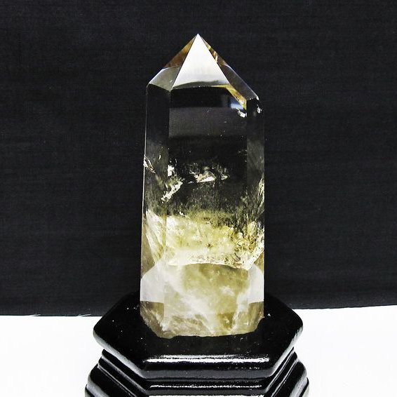 シトリン水晶 六角柱[t719-5034]