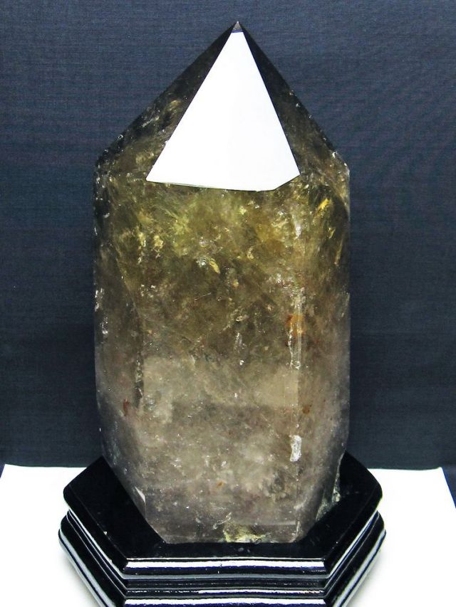 5.9Kg シトリン水晶 六角柱[T719-5062]