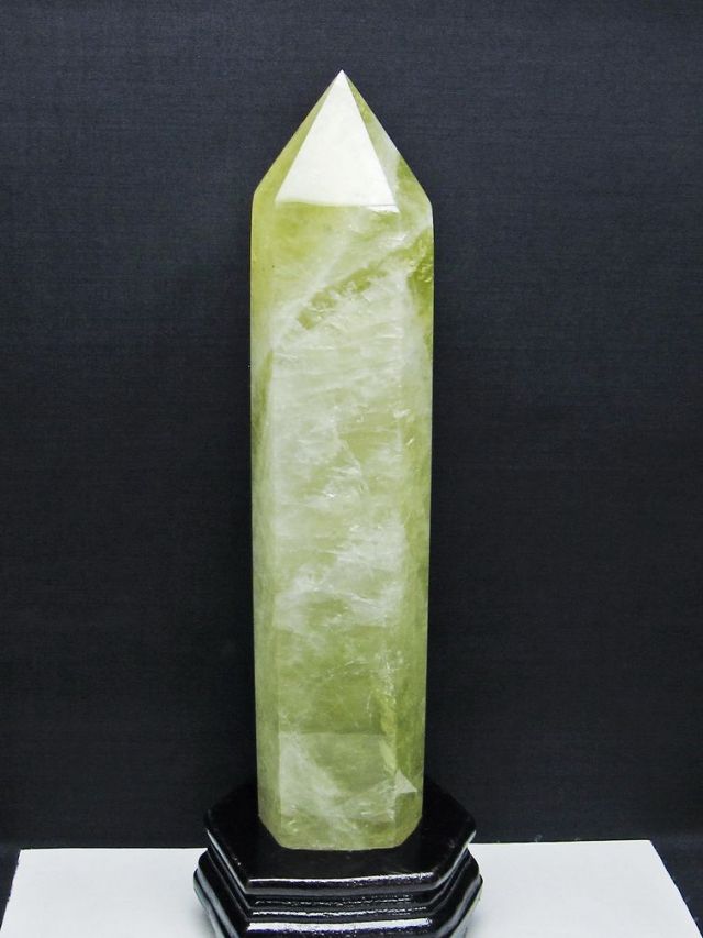 1.8Kg シトリン水晶 六角柱 [t719-5088]