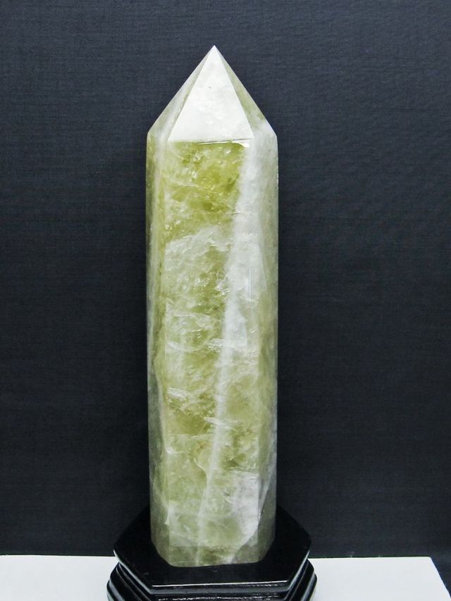 2Kg シトリン水晶 六角柱 [t719-5095]