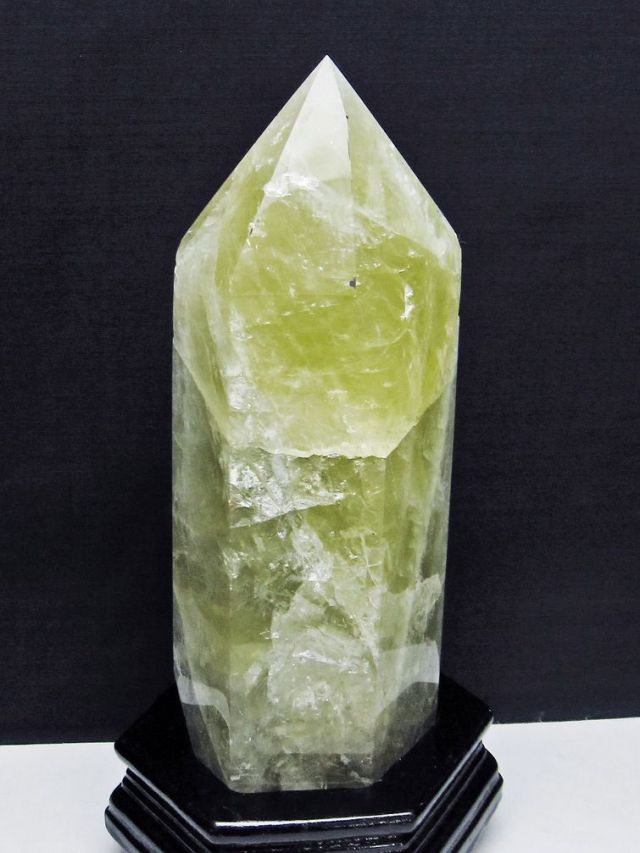 2.1Kg シトリン水晶 六角柱 [t719-5100]