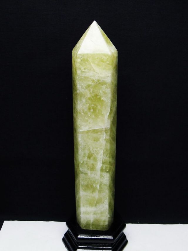 1.3Kg シトリン水晶 六角柱 [t719-5171]