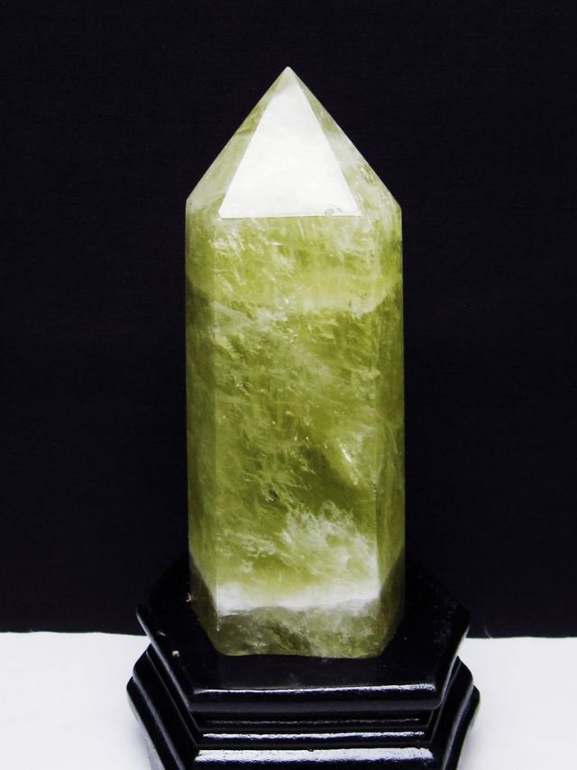 シトリン水晶 六角柱 [t719-5231]