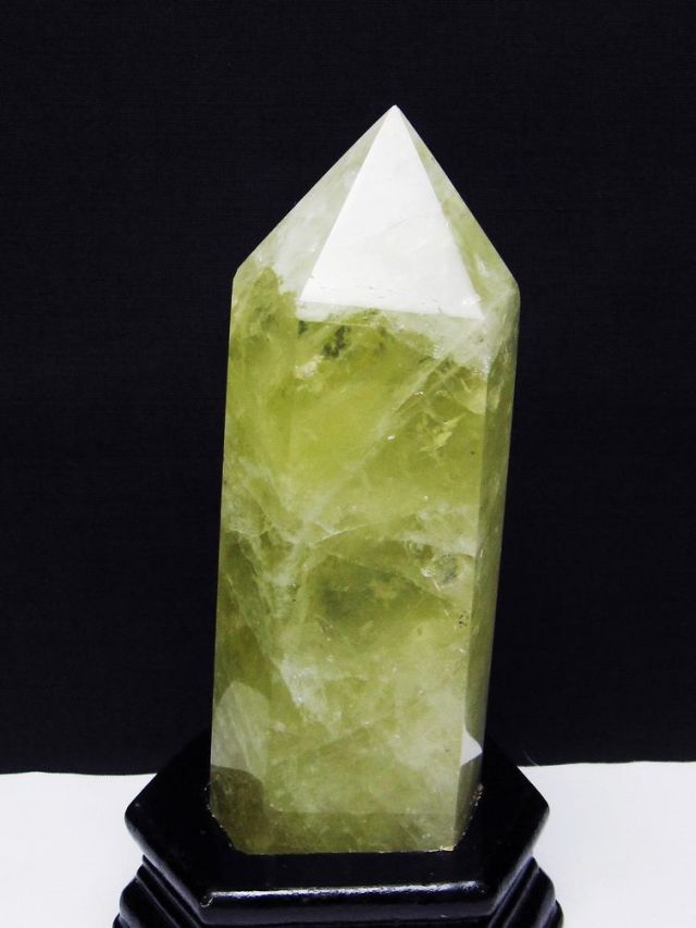シトリン水晶 六角柱 [t719-5232]