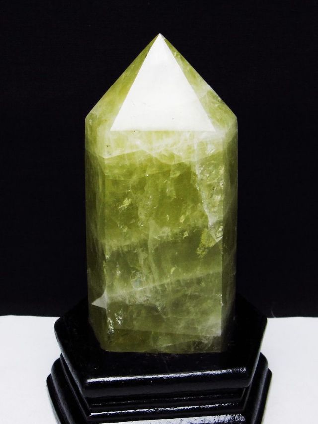 シトリン水晶 六角柱 [t719-5234]