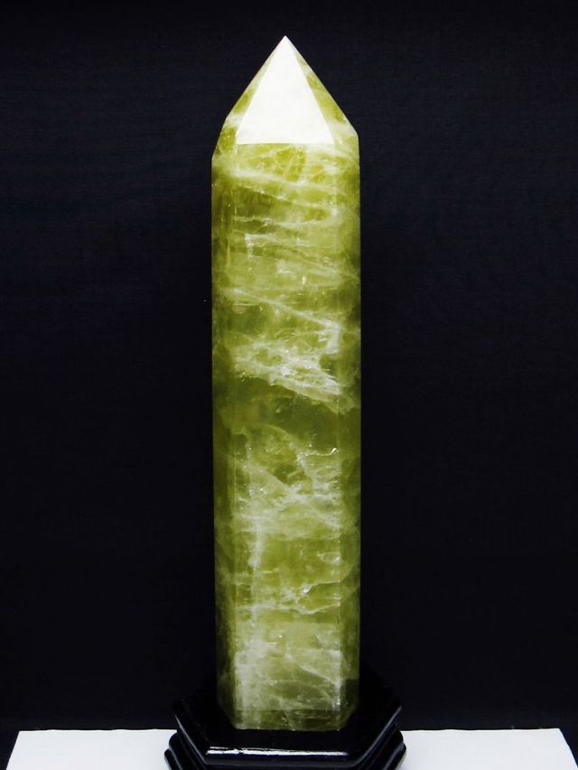2.2Kg シトリン水晶 六角柱 [t719-5247]