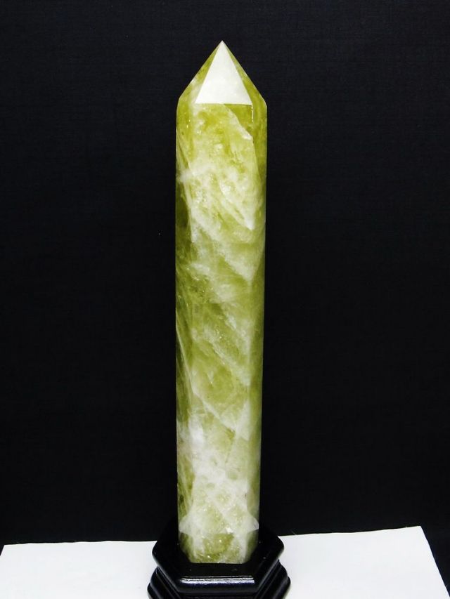 1.5Kg シトリン水晶 六角柱 [t719-5263]