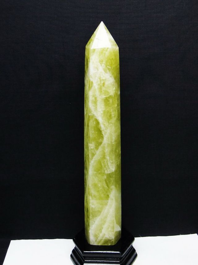 1.3Kg シトリン水晶 六角柱 [t719-5264]