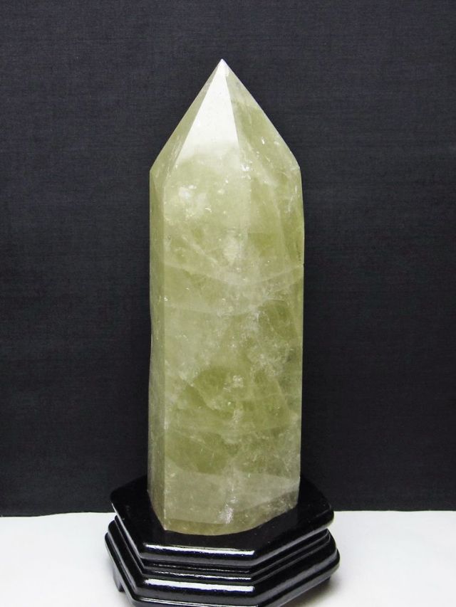 2Kg シトリン水晶 六角柱 [t719-5291]