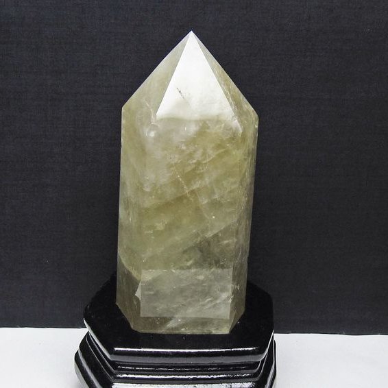 シトリン水晶 六角柱 [t719-5306]
