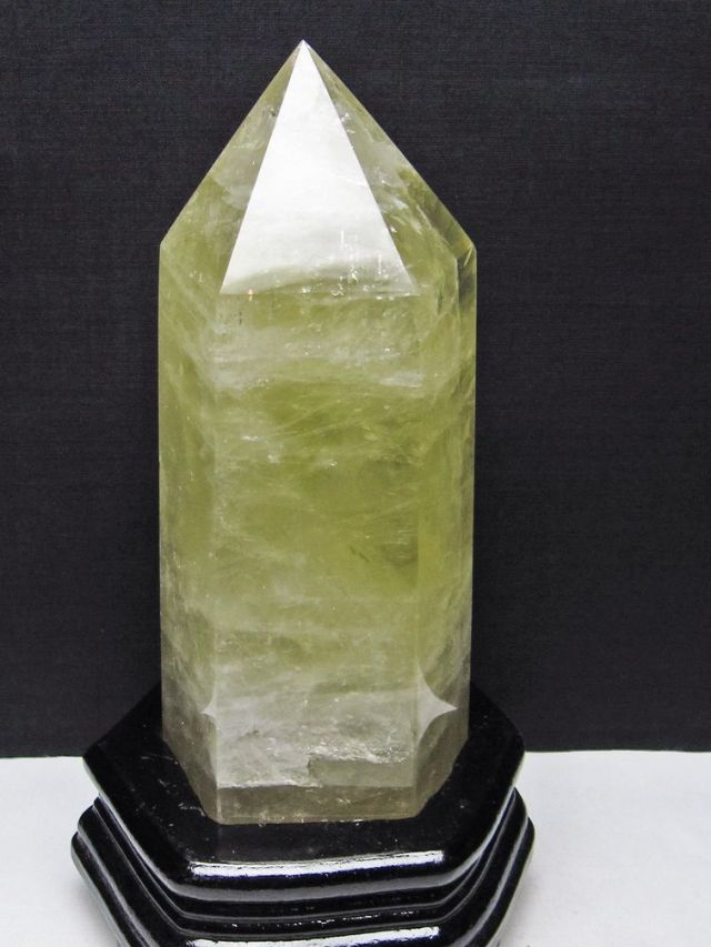 1.6Kg シトリン水晶 六角柱 [t719-5322]