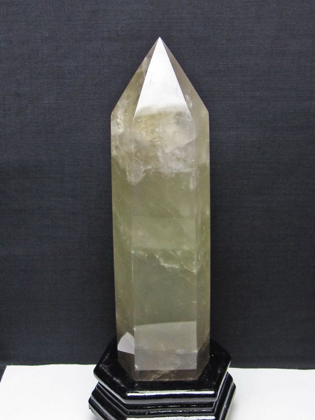 1.7Kg シトリン水晶 六角柱 [t719-5350]