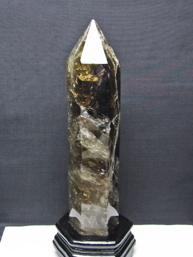 1.9Kg シトリン水晶 六角柱 [t719-5353]