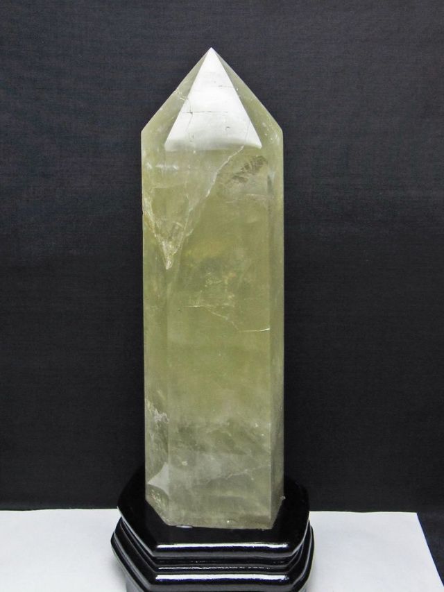2.9Kg シトリン水晶 六角柱 [t719-5359]