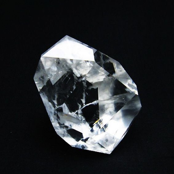 金針ルチル入り 水晶 原石[T72-2420]