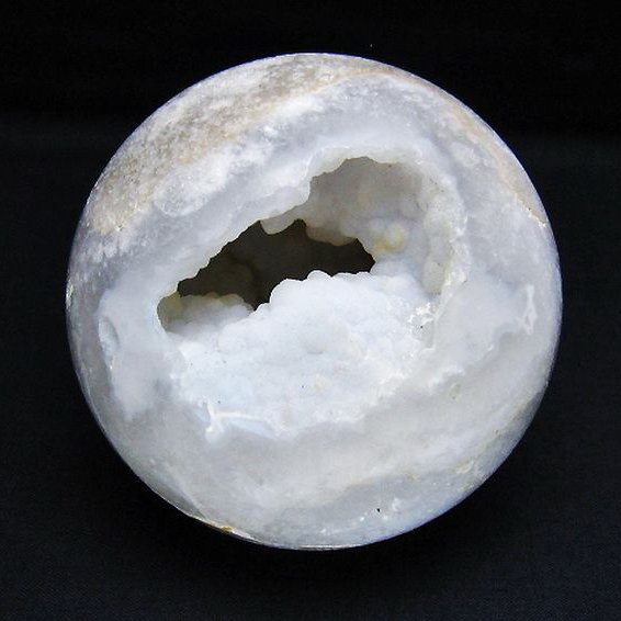 モロッコ産 水晶 笑口 丸玉 85mm [T722-768]