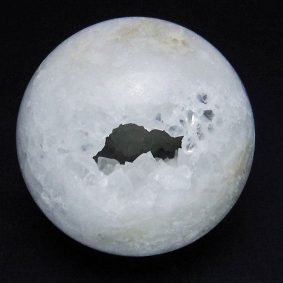 モロッコ産 水晶 笑口 丸玉 59mm [T722-892]