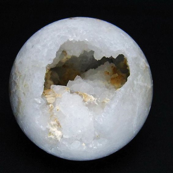 モロッコ産 水晶 笑口 丸玉 65mm [T722-920]