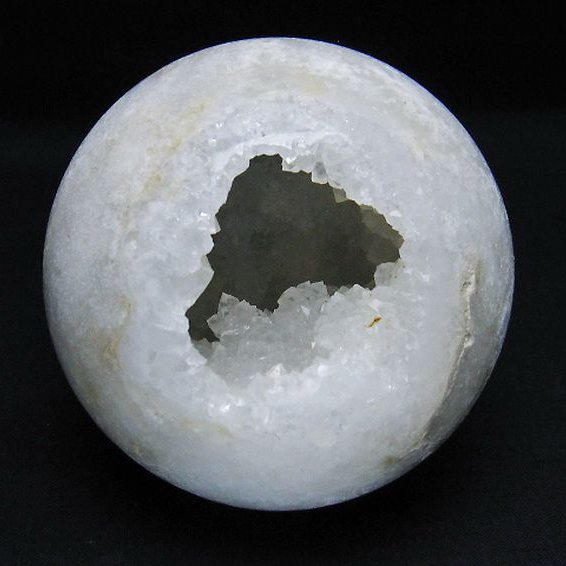 モロッコ産 水晶 笑口 丸玉 88mm [T722-977]