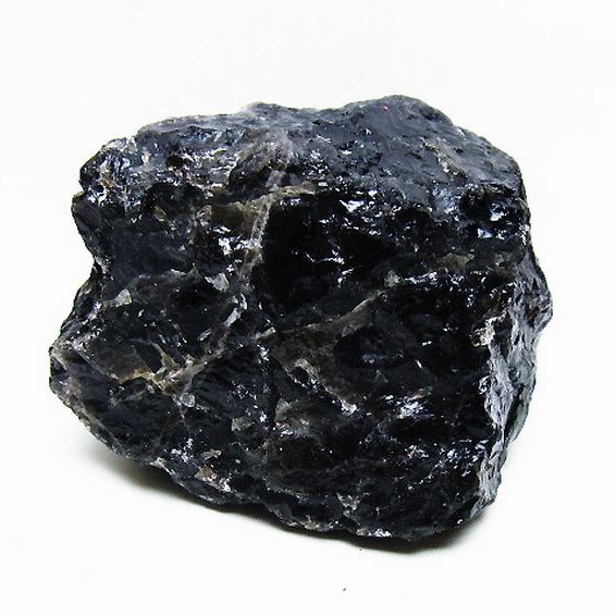 1.9Kg モリオン 純天然 黒水晶 原石 [t724-2908]