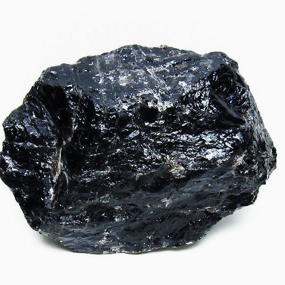 3Kg モリオン 純天然 黒水晶 原石 [t724-2919]