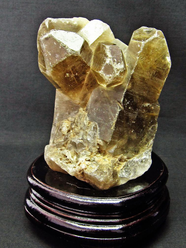 1.3Kg ゴールドタイチンルチルクラスター[T725-1442]