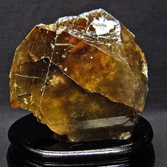 1.3Kg 金針ルチル水晶 原石[T725-1820]