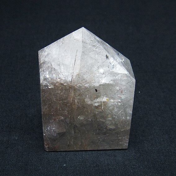 プラチナ入水晶 六角柱[T725-2216]