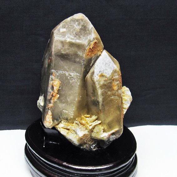 1.4Kg シトリン水晶 雲母入り  原石[T726-1252]