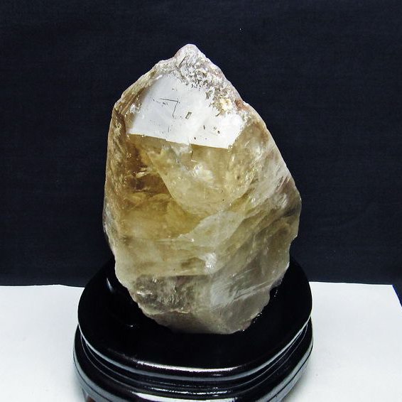 2.4Kg シトリン水晶 雲母入り 原石[t726-1272]